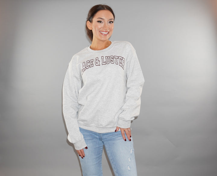 Lace and Luster Sweatshirt