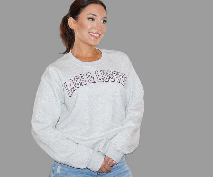Lace and Luster Sweatshirt