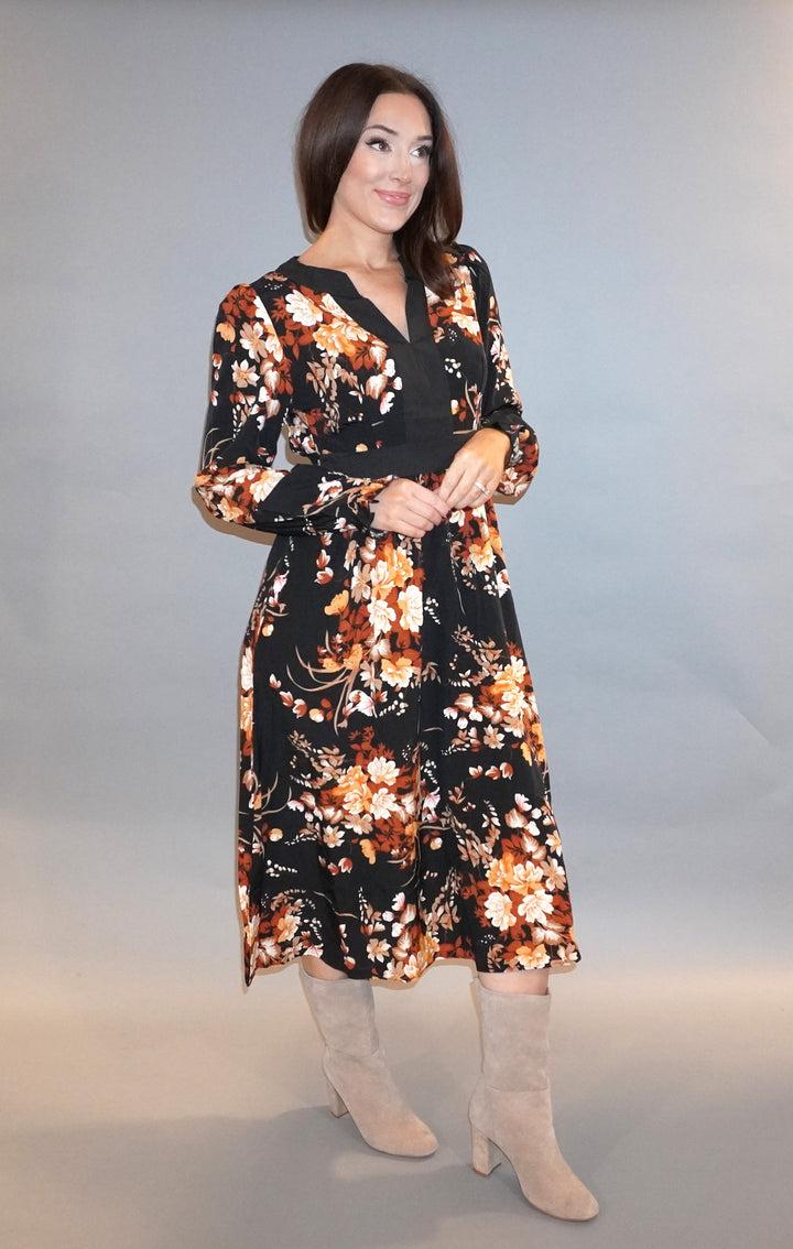 Printed Harvest Dress