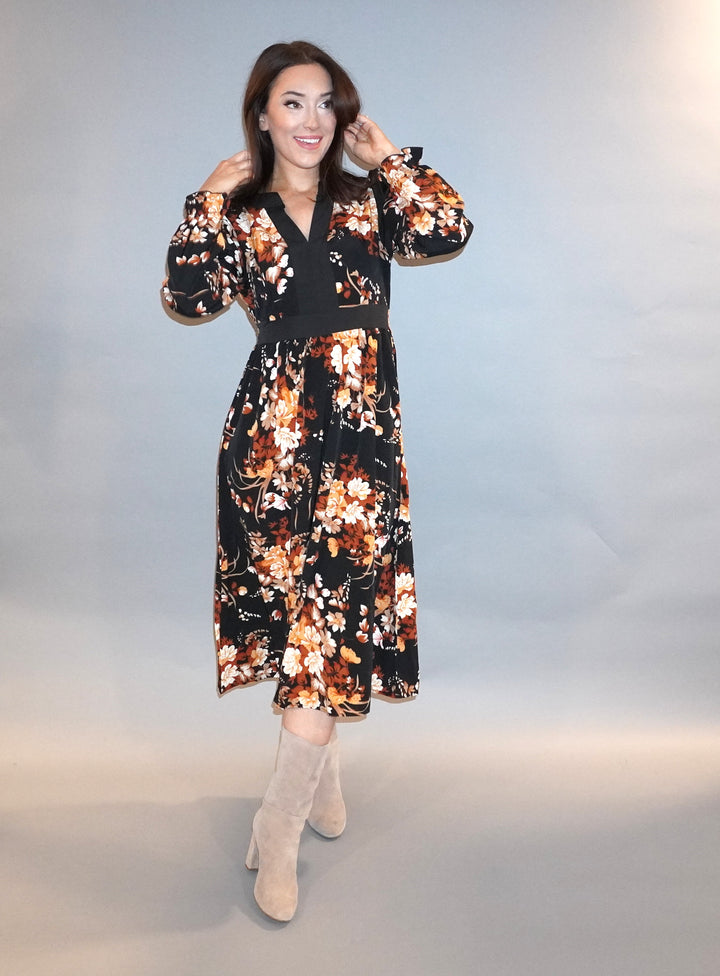 Printed Harvest Dress